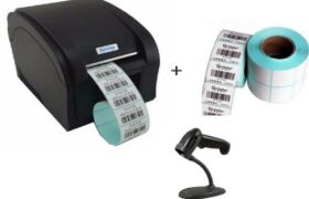 Barcode Sticker Roll